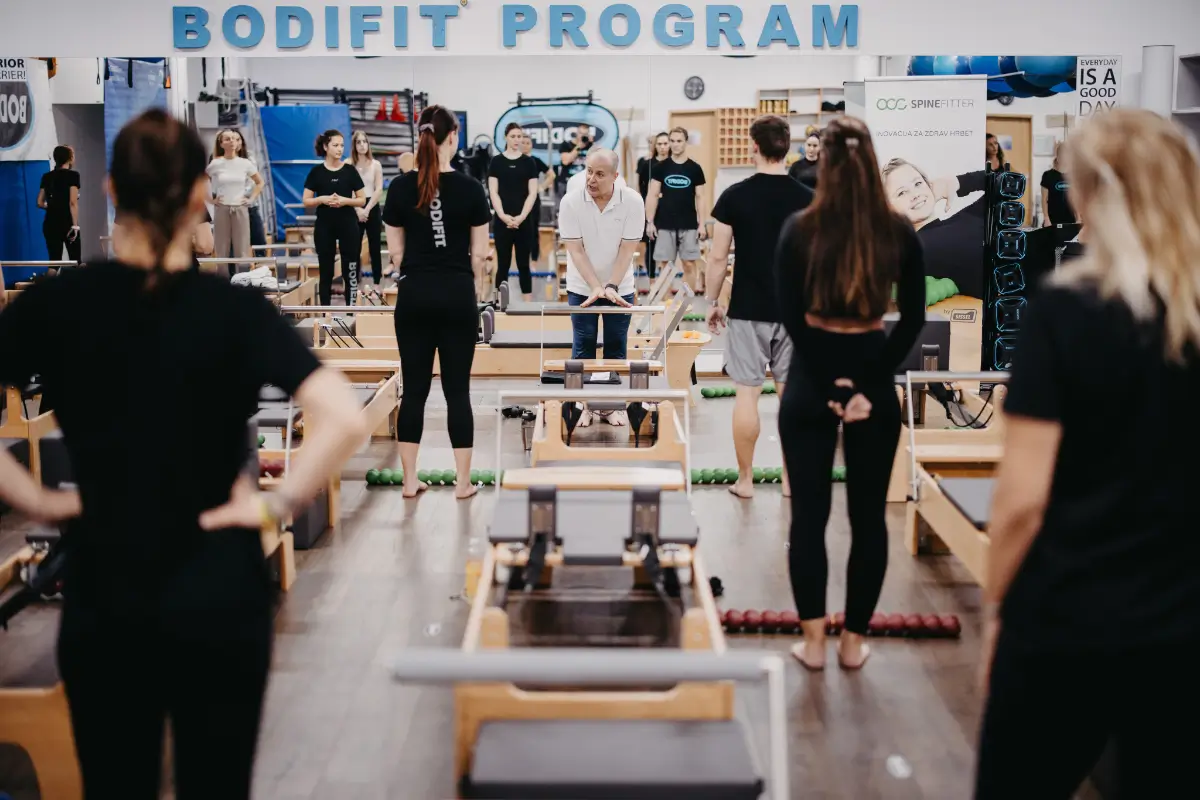 BODIFIT Pilates Konvencija 2025 — skupinska praktična delavnica na reformerjih